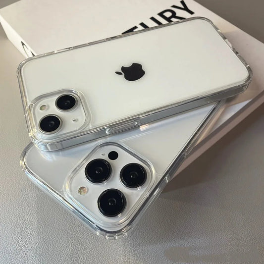 Coque de protection transparente pour iPhone